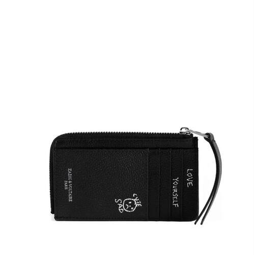 Zadig  Voltaire 萨迪格伏尔泰 女士 FW26 钱包 ZV ARTY 卡套标签