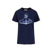 FW25 T恤 Orb Vivienne Drawn 女士 圓領 Peru Westwood 卹