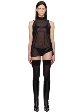 Shadowplay 女士 短款连衣裙 黑色 Lubov Peignoir 连衣裙