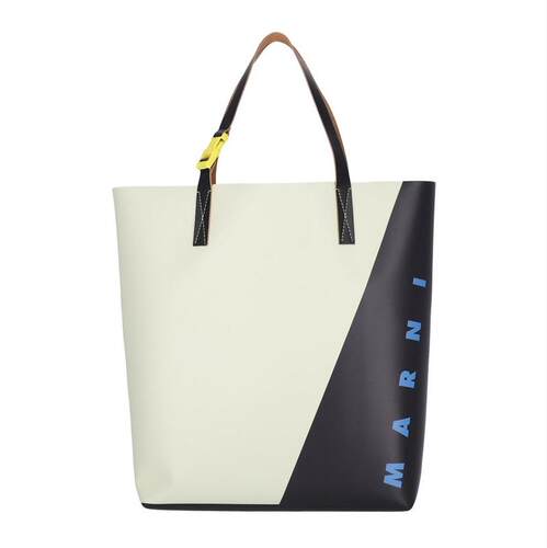 Marni 玛尼 男士 SS25 托特包 黑色  灰白色 Tribeca