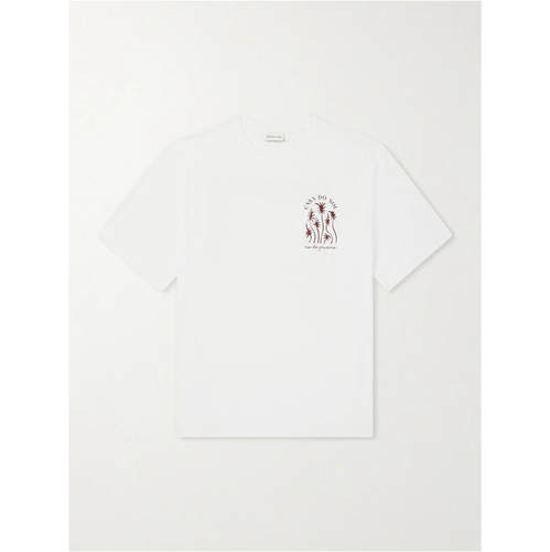 Frescobol Carioca 男士 FW26 T恤 Dinis 印花棉针织