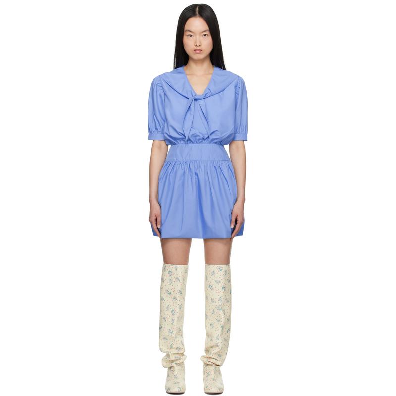 Ashley Williams 女士 短款连衣裙 蓝色 Yuki 连衣裙