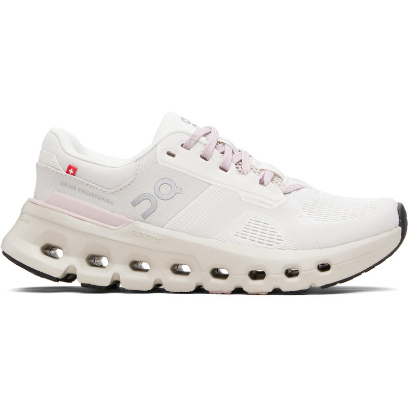 On 女士 运动鞋 灰白色 Cloudrunner 2 Waterproof 运动鞋