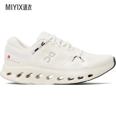 On昂跑 男款灰白色 Cloudsurfer 2 运动鞋 迷衣时尚