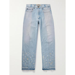 牛仔长裤 男士 Research Kartik