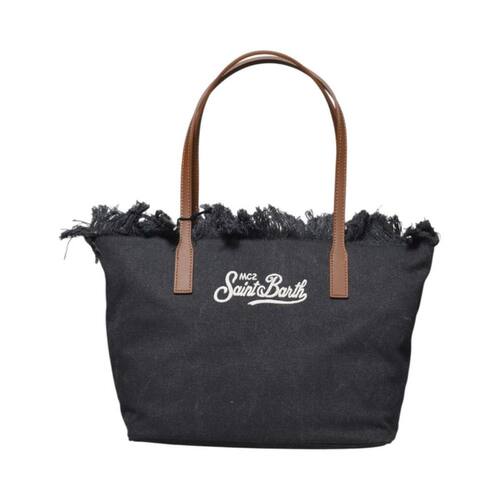 MC2 Saint Barth 女士 SS26 托特包 Mc2 圣巴特市流苏中号购物袋