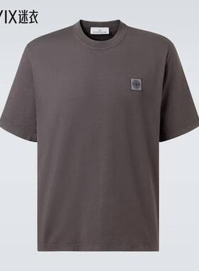 Stone Island石头岛 男款2100025 Compass 棉质针织T恤 迷衣时尚