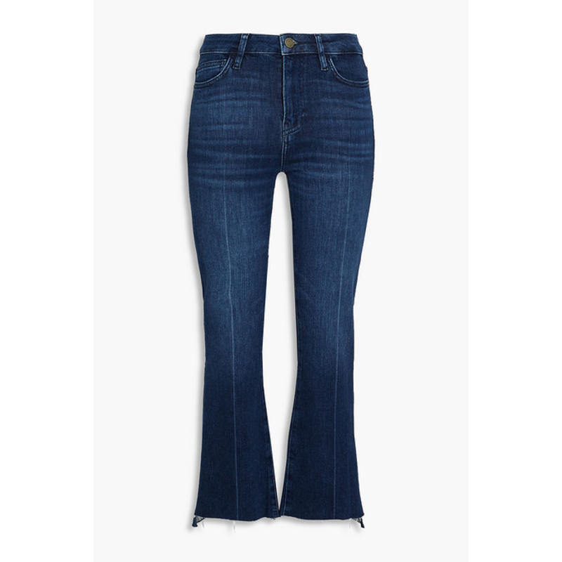 FRAME 女士 牛仔长裤 Le 短款迷你靴形高腰小喇叭牛仔裤