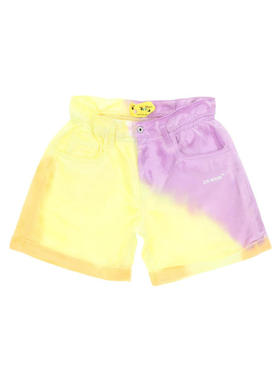 Off-White 女童 SS23 短裤 helvetica sprayed 童装
