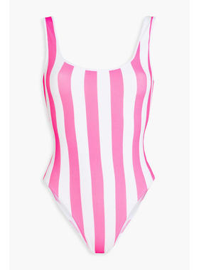 Melissa Odabash 女士 连体泳衣 Arezzo 条纹泳衣