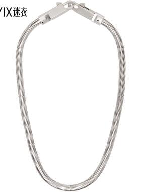 Rick Owens瑞克欧文斯 男款银色 Concordians Snake 钥匙扣 迷衣