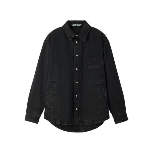 Jacquemus 雅克慕斯 男士 FW26 衬衫 BOULANGER 黑色式夹克