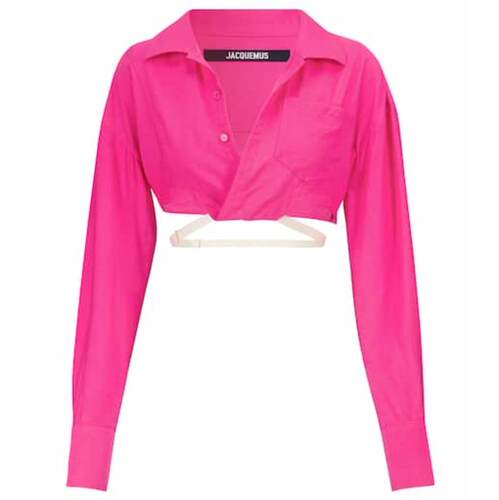 Jacquemus 雅克慕斯 女士 衬衫 La Chemise Laurier 短款