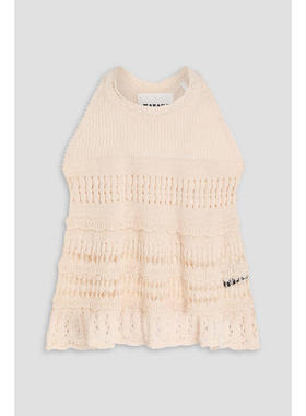 Isabel Marant Étoile 女士 背心 Fico 钩花棉质上衣