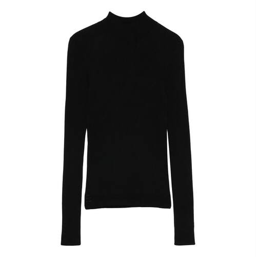 TWINSET 女士 FW25 毛衣 罗纹针织高领