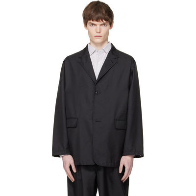 nanamica 七海之家 男士 西装外套 黑色 Polyester Twill Club