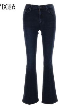 【秋冬新品】Mother Denim 女款Mother 蓝色牛仔裤 迷衣时尚