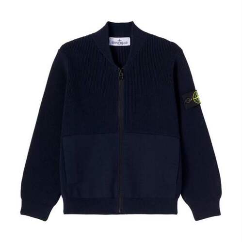 Stone Island 石头岛 中性（儿童） 毛衣 Compass 棉质拉链童装