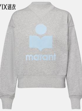 Isabel Marant Étoile 女款Moby 棉混纺针织运动衫 迷衣时尚