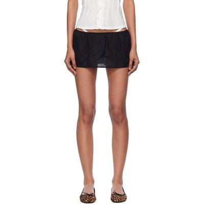 Fruity Booty 女士 迷你裙 黑色 Polka Broderie 裙裤