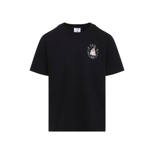 Casablanca 男士 FW26 T恤 卡萨布兰卡 Casa Way 图案印花