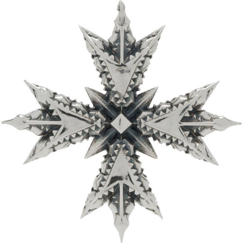 Emanuele Bicocchi 男士 胸针 Silver Crest