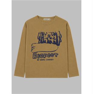 Bobo Choses 中性（儿童） FW26 T恤 bigfoot by bc 童装