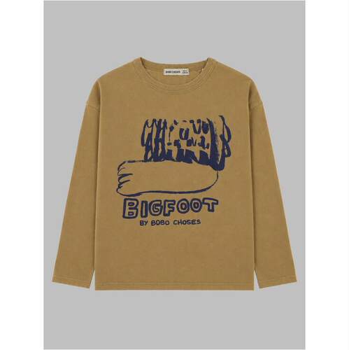 Bobo Choses 中性（儿童） FW26 T恤 bigfoot by bc 童装