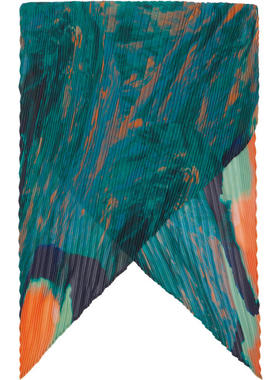 Homme Plissé Issey Miyake 男士 围巾 绿色 Agate 围巾