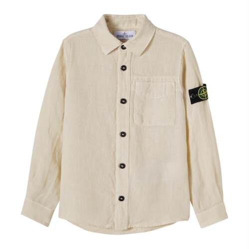 Stone Island 石头岛 中性（儿童） 衬衫 Compass 亚麻童装