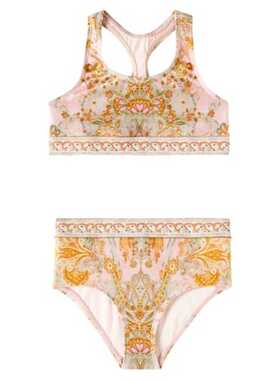 Zimmermann 兹默曼 女童 比基尼 Wylie 印花童装