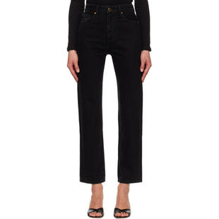 女士 牛仔裤 牛仔长裤 Abigail 黑色 Khaite