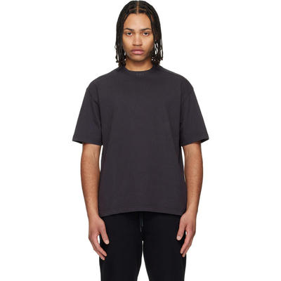 Boss 博斯 男士 T恤 黑色 Embroidered Logo