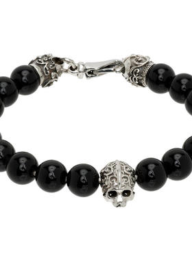 Emanuele Bicocchi 男士 手链 Skull Beads 手链