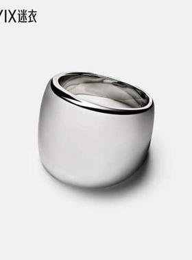 Jennifer Fisher 女款Puffy 镀铑戒指 迷衣时尚