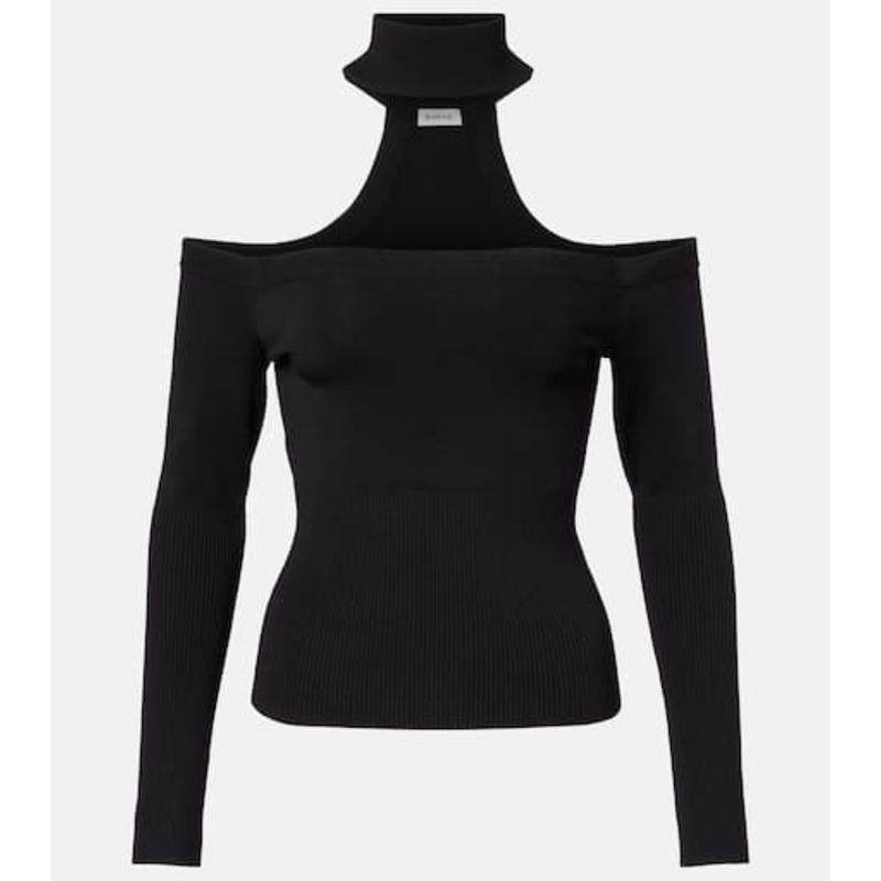 SIMKHAI 女士 上衣 Lila 罗纹针织露肩上衣,女装/女士精品,毛针织衫,淘宝优惠券,粉丝福利购,淘宝优惠卷