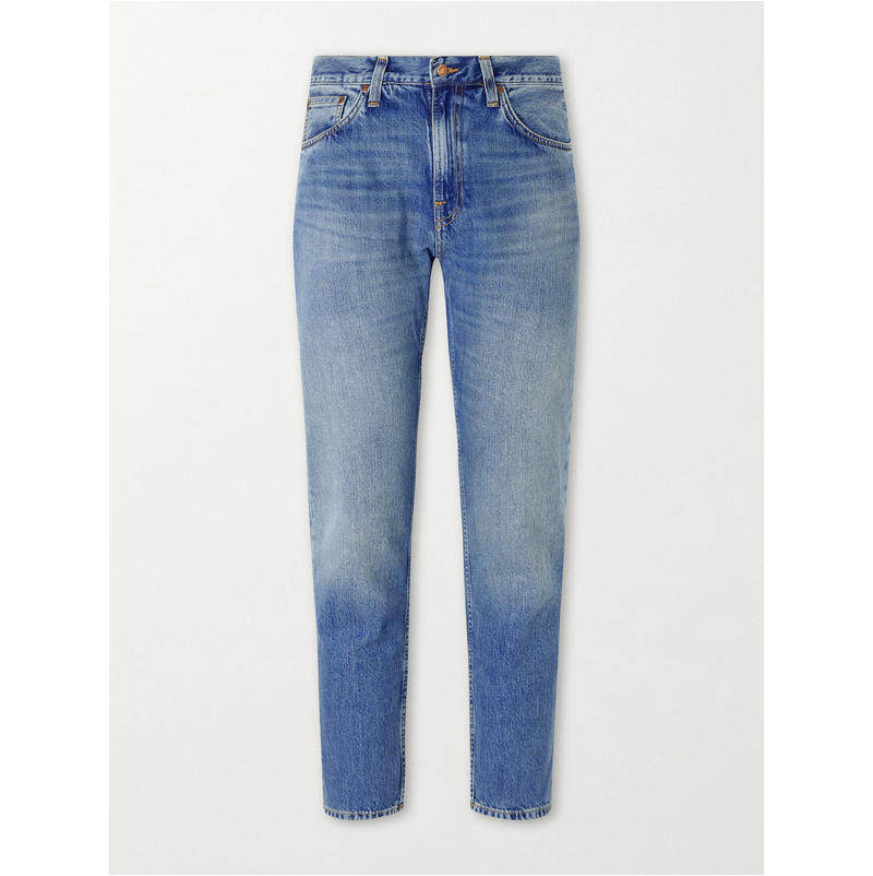 Nudie Jeans 男士 SS26 牛仔长裤 Gritty Jackson 修身牛仔裤