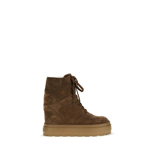 Casadei 卡萨帝 女士 FW26 运动鞋 绑带坡跟