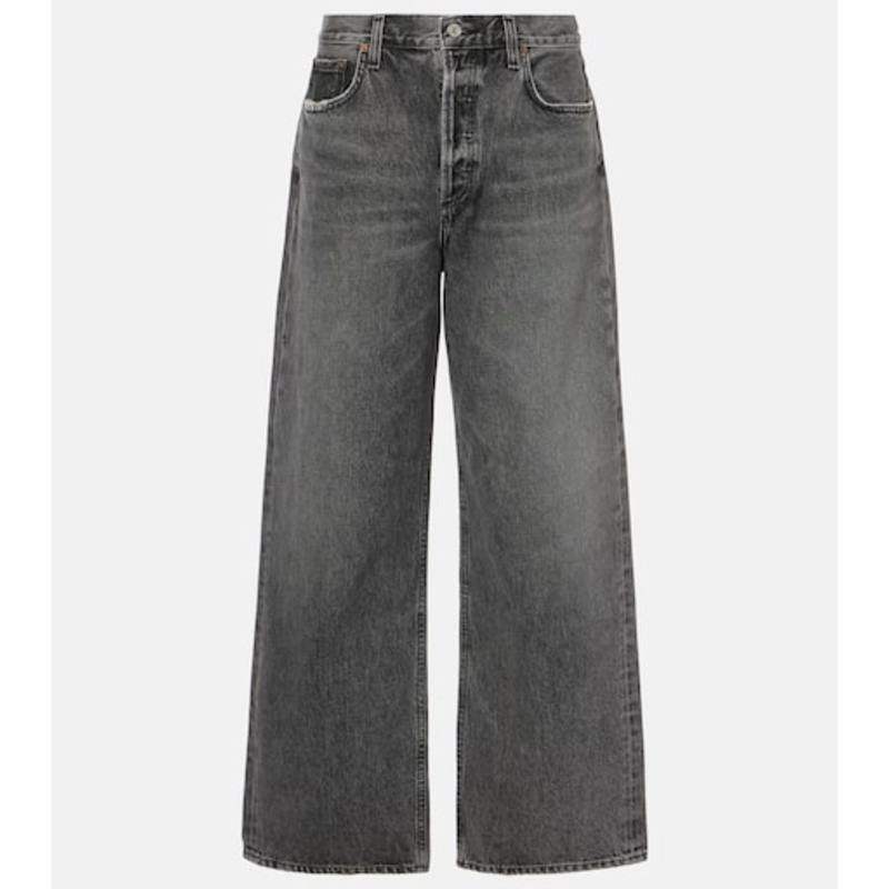 AGOLDE 女士 牛仔长裤 Slung 低腰宽松阔腿牛仔裤