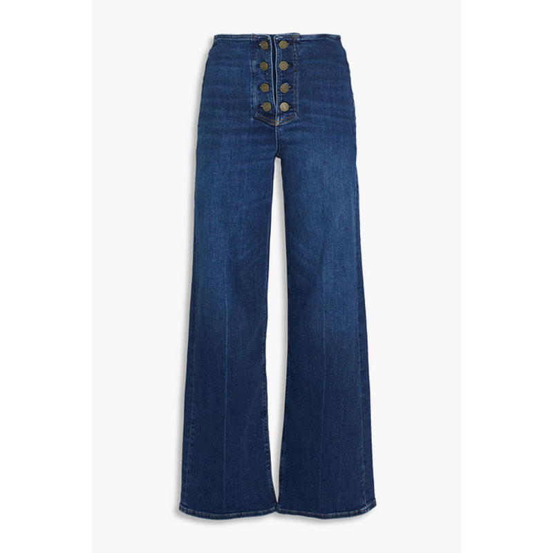 FRAME 女士 牛仔长裤 Le 修身居家高腰阔腿牛仔裤