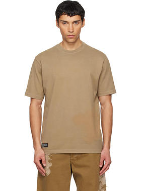 Song For The Mute 男士 T恤 卡其色 TKL 联名 Plant Roots T 恤