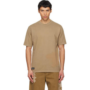 Song For The Mute 男士 T恤 卡其色 TKL 联名 Plant Roots T 恤