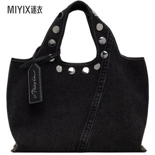 女款 黑色迷你 托特包 Phillip 迷衣 Studs Lim Market 3.1 Denim