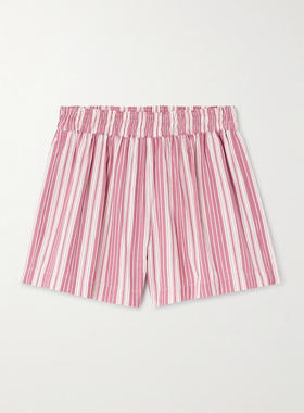Faithfull the Brand 女士 短裤 Elva 条纹棉质短裤