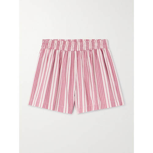 Faithfull the Brand 女士 短裤 Elva 条纹棉质短裤