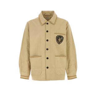 BULLION Bode 夹克 SS25 浅褐色棉质 男士