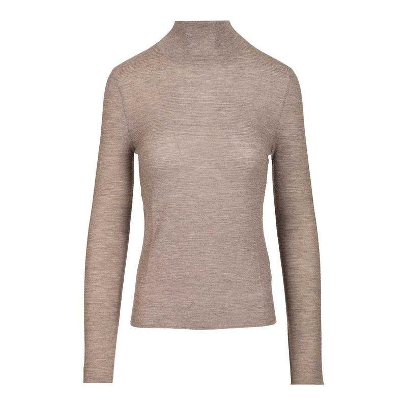 LISA YANG 女士 FW25 毛衣 Lory 羊絨高領毛衣