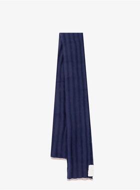 Brunello Cucinelli 布鲁内洛·库奇内利 男士 围巾 羊绒罗纹编织