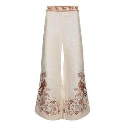 Zimmermann 女士秋冬新品 长裤 Ascension Flare 褲