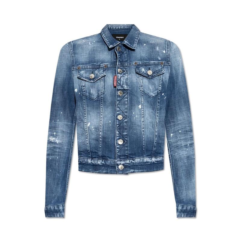 DSquared2 D二次方 女士 SS25 夹克 长袖牛仔外套图片